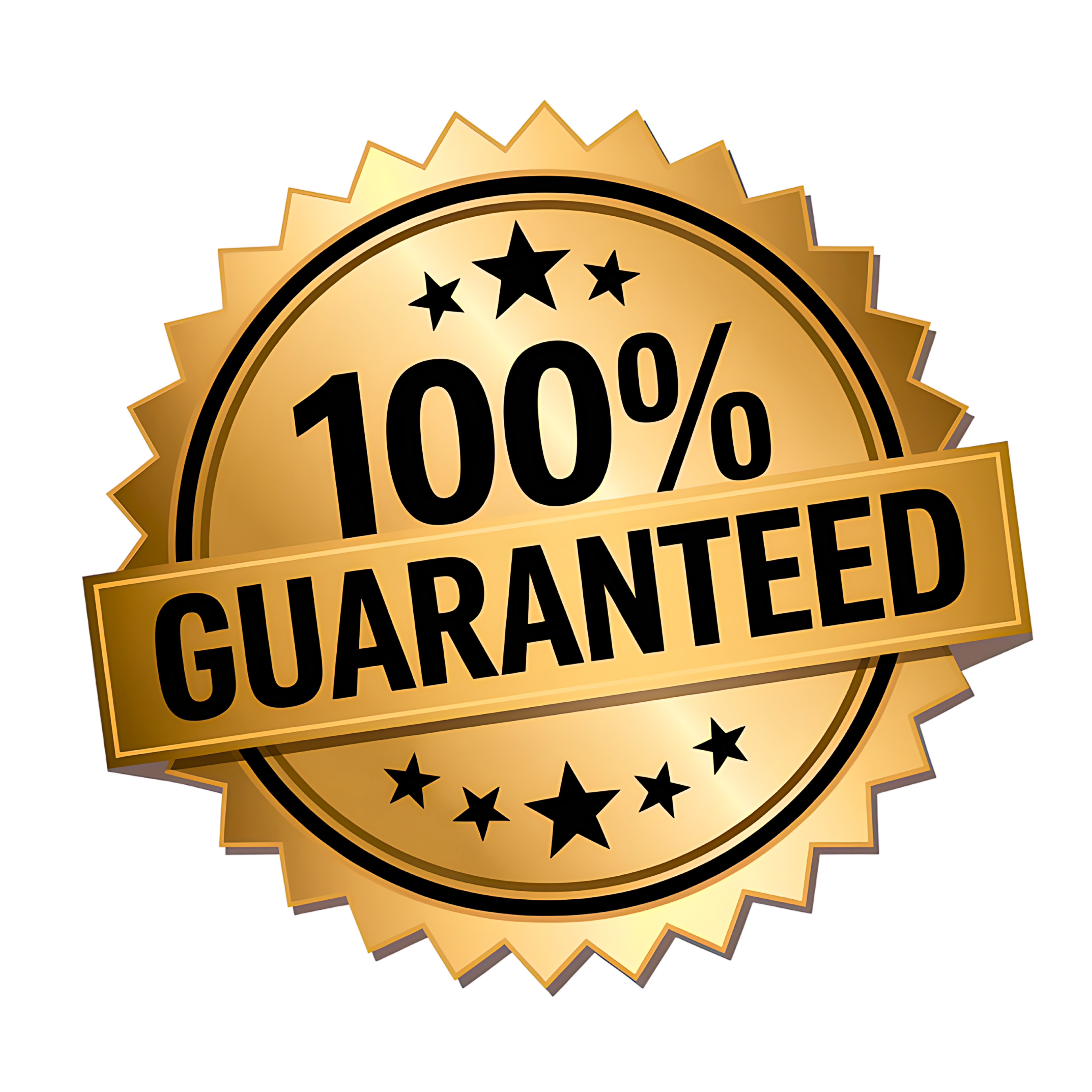 100% guaranteed